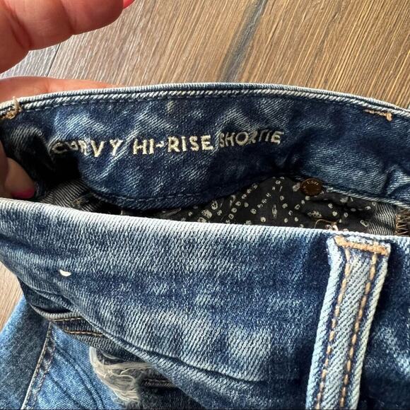 American Eagle curvy high-rise Shortie SZ 6 - Picture 5 of 5